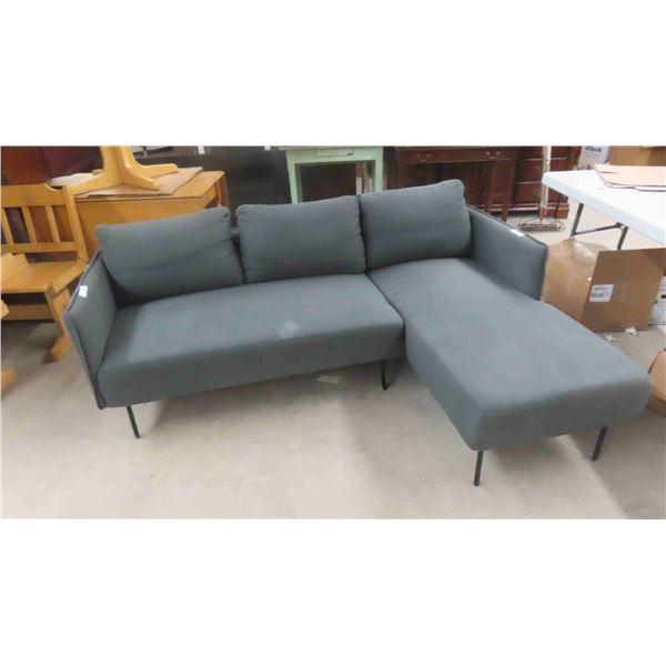 Modern 2 Piece Sectional 75'' One Way 54'' The Other Way 