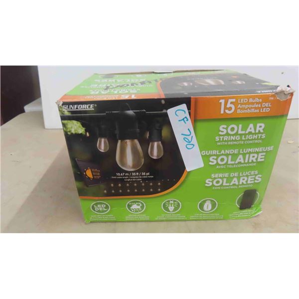 New LED Solar String Lights