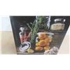 Image 3 : New Mason 4 Piece Glass Canister Set