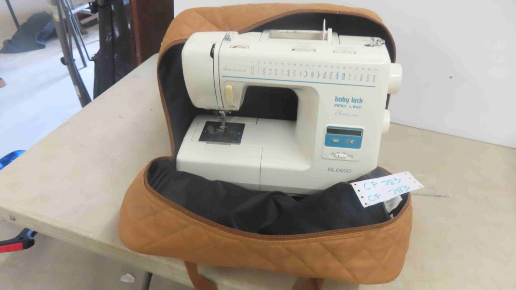 Baby Lock Pro Line Model BL 6600 Portable Electric Sewing - McSherry ...
