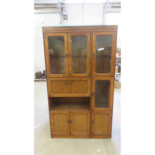 China Cabinet 78'' x 45'' x 16'' 