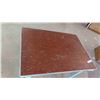 Image 3 : Painted Table with Drawer 30'' x 36'' x 29'' + 1 Drop Leaf 