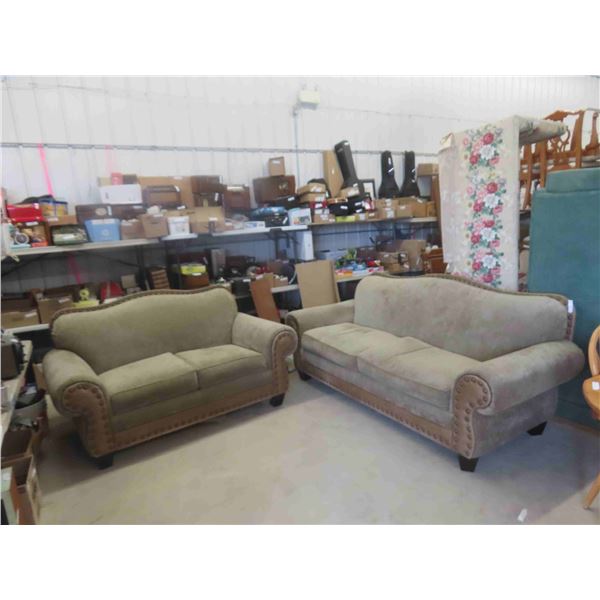 Couch 92'' W & Love Seat 72'' W 