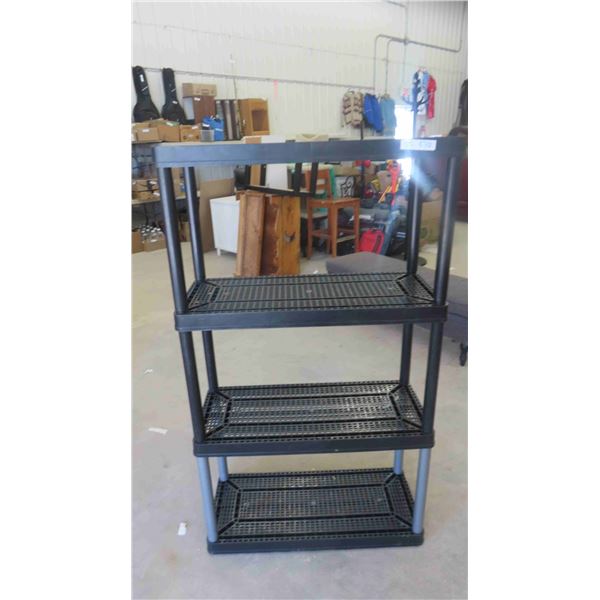 Poly 4 Tier Shelf 56'' x 32'' x 14'' 