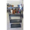 Image 1 : Poly 4 Tier Shelf 56'' x 32'' x 14'' 