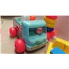 Image 3 : Vintage Fisher Price Toys : Fire Truck, Milk Wagon, Camera, 