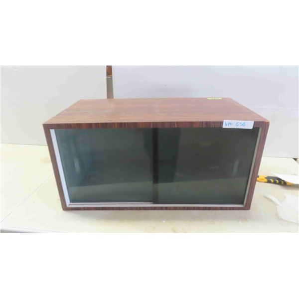 Display Cabinet  with 2 Sliding Glass Doors 13'' x 27'' x 15'' 