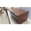 Image 2 : Display Cabinet  with 2 Sliding Glass Doors 13'' x 27'' x 15'' 