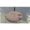Image 7 : Wrought Iron Chair and Stand