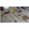 Image 1 : 6 Yard Tools: Various Styles of Shovels , Push Broom