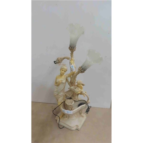 Figurine Lamp 32'' Tall