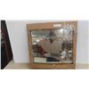 Image 1 : Mirrored/Glass Eagle Picture 24'' x 25'' 