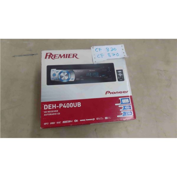 New Premier Pioneer Model DEH-P400VB Auto Radio/CD