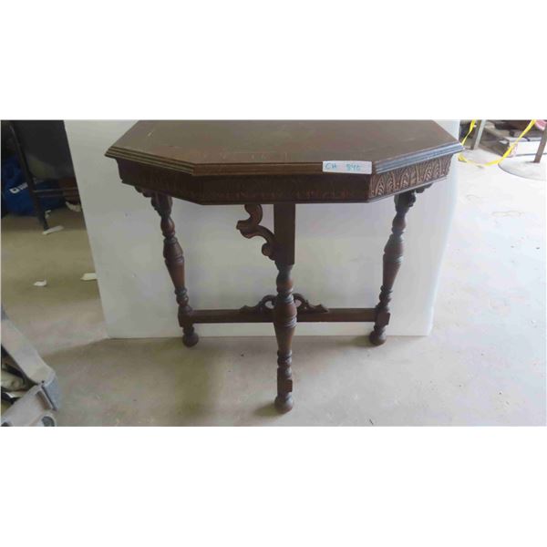 Stand with Carved Detailing
