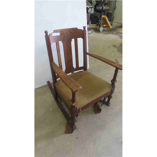 Oak Rocking Chair 
