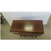 Image 3 : Walnut Gateleg Stand (Small Size) 24'' x 22'' x 10'' (Extended Size) 24'' 