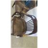 Image 3 : 2 Solid Wood Office Chairs 