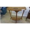 Image 2 : 2 Magazine Stands 24'' x 24'' x 12'' , Half Moon Stand 23'' x 24'' x 24'' 