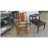 Image 1 : Rocking Chair , Step Back End Table 