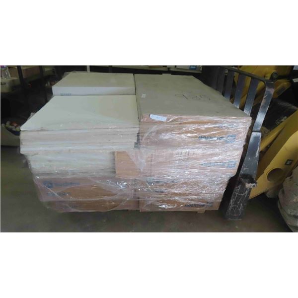 15 1/2 Cases of Ceiling Tile 24'' x 24'' 