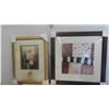 Image 1 : 2 Framed Prints 38'' x 38'' , 28'' x 36''