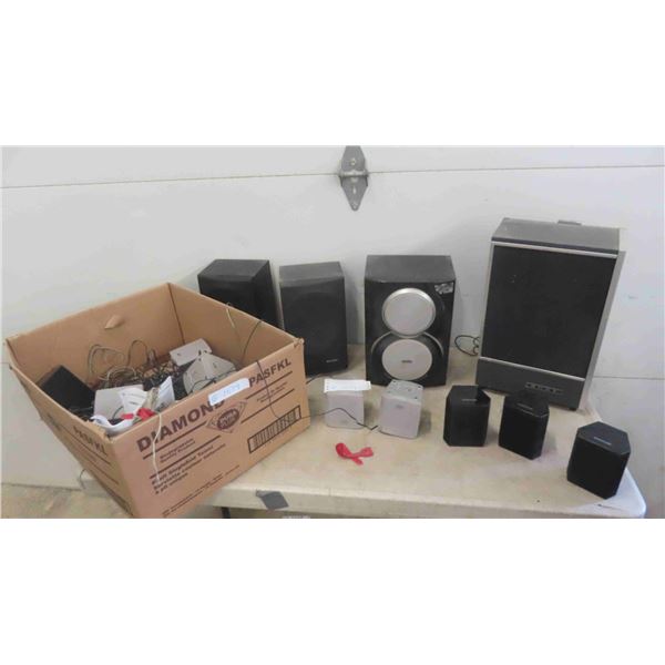 15 Speakers and Wiring : Samsung, JVC, Sharp