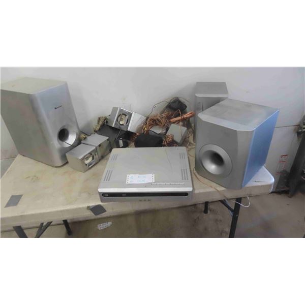 DVD Player, Surround Sound Speaker, Speakers