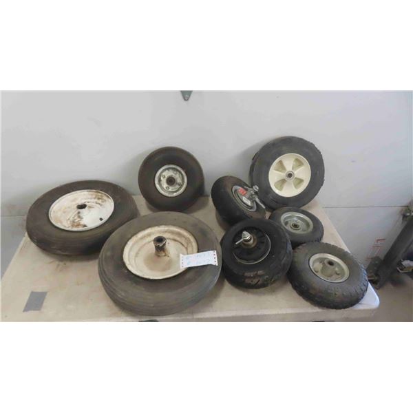 8 Smaller Wheels (Wheel Barrel & Dolly) Storage Tub 