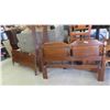 Image 1 : Oak Head and Foot Board 60'' Wide 