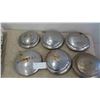 Image 1 : 6 Vintage Hubcaps :  Set of 4 Ford , 1 International , 1 Pontiac 