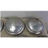 Image 3 : 6 Vintage Hubcaps :  Set of 4 Ford , 1 International , 1 Pontiac 