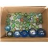 Image 3 : 46 Marbles (40) 1'' , (2) 1 3/8'' , (2) 1 1/2'' , (2) 2'' 