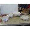 Image 2 : 4 Corningware Casserole Dishes with 3 Lids, 4 Trivets 