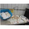 Image 1 : Tote Full of Linens : Dresser Runners, Table Cloths, Doilys & Much More 