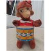 Image 2 : Vintage Toys: Wind Up Drumming Monkey (No Sticks) , Battery Operated