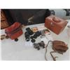 Image 1 : Vivitar Zoom Thyristor 3500 Lens , Binoculars and Case 