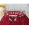 Image 1 : 8 Parfait Glasses and Spoons, Coca Cola Bottle , Creamer Bottles 