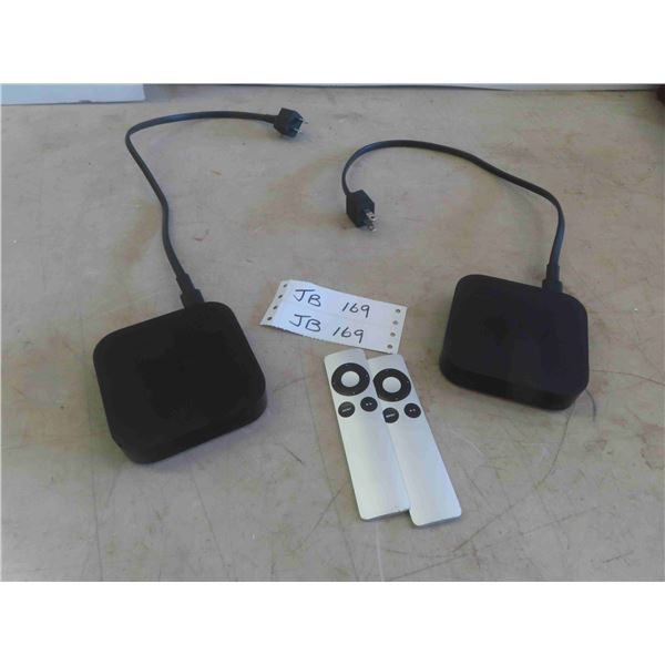 (2) Apple TV Streaming Boxes