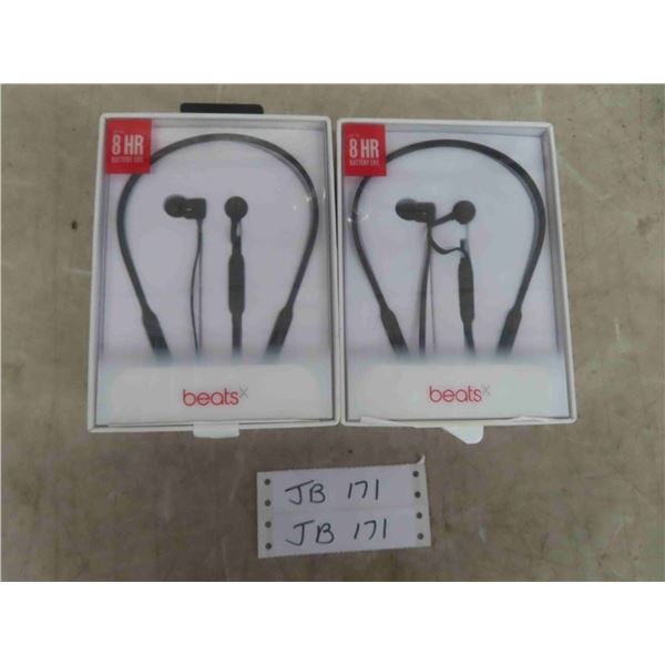(2) Dr Dre Beats X Wireless Headphones New in Packages