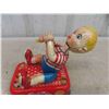 Image 3 : 1950s Bubble Blowing Boy Battery Operated - Battery Case is Clean