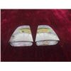 Image 2 : Mid Century Modern/Danish Modern Chrome Retro Salt and Pepper 