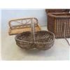 Image 8 : Wicker Basket, Shelf, Kleenex Cover, Picnic Basket & More 
