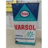 Image 3 : Vintage Tins : Esso Varsol 1 Gallon , Coleman Measuring Can with Spout