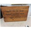 Image 2 : Ammunition Wood Crate 9 1/4'' x 14 1/4'' x 9'' , 9 Duck Decoys