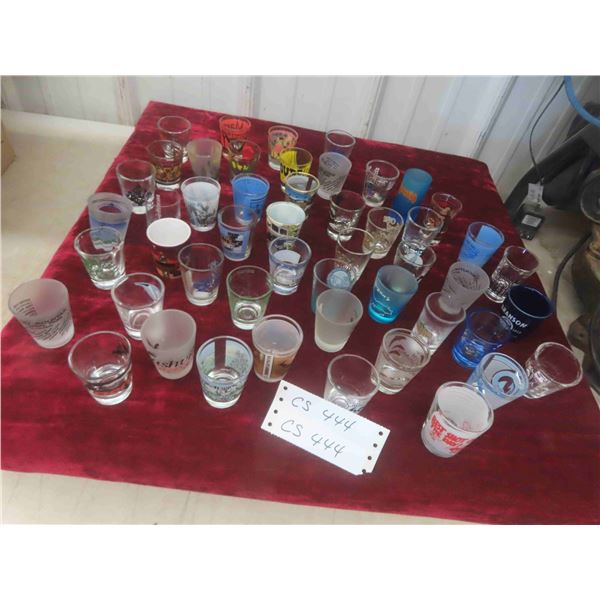 Approx. 89 Shot Glasses