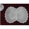 Image 9 : Anchor Milk Glass Vase , Candy Dish , Anchor Casserole Dish with Lid 