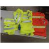 Image 1 : Coveralls with Reflective Tape Size 56T , (5) Reflective Size 2XL Short Sleeve