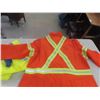 Image 8 : Coveralls with Reflective Tape Size 56T , (5) Reflective Size 2XL Short Sleeve