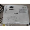 Image 2 : Epson Projector with Brand New Bulb and Original Box -Working Condition