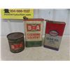 Image 2 : 3 Vintage Cans : Esso, BA Solvent, Lubricant